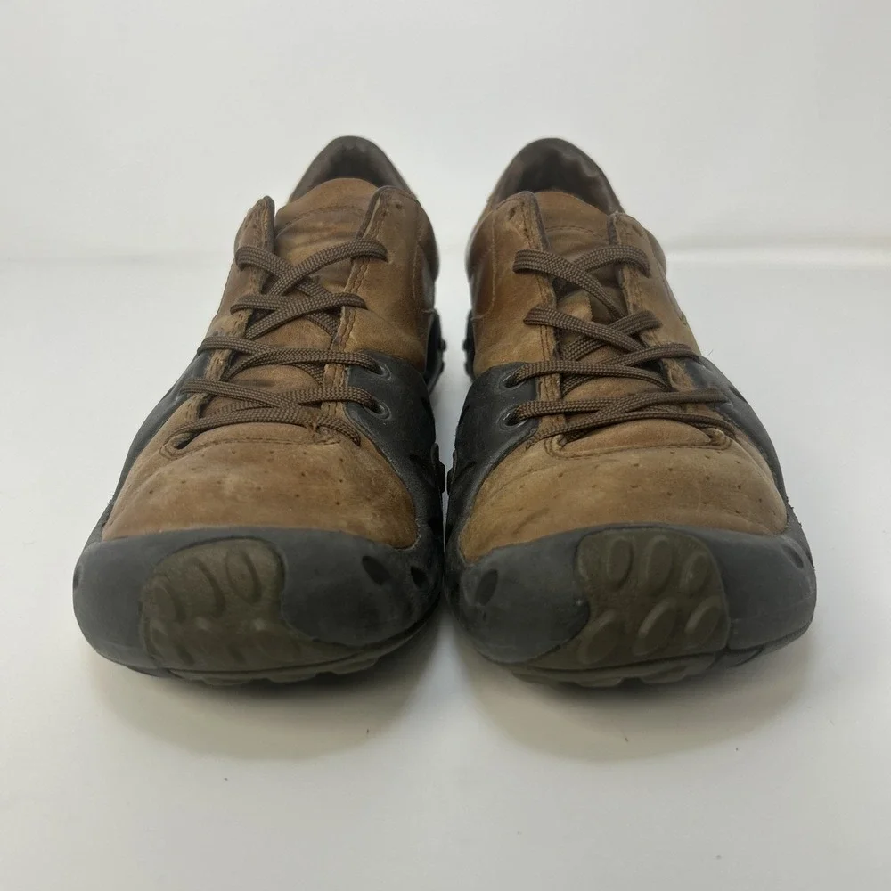 Merrell‎ Shockwave Mahogany Casual Shoe Men's Size 7 Brown Leather Cushioned